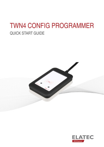 Twn4 Config Programmer - Elatec Rfid