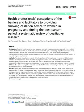 RESEARCH ARTICLE Open Access Health Professionals Research