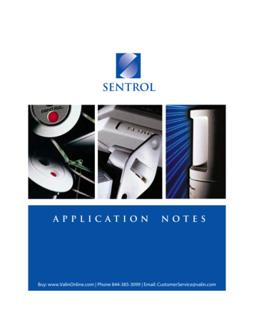 GE Sentrol Application Notes, Installation Ideas & Tips