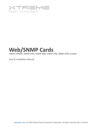 Web/SNMP Cards - United Power & Battery