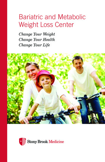 Bariatric And Metabolic Weight Loss Center - Stony Brook Medicine