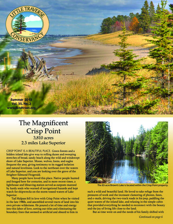 The Magnificent Crisp Point - Little Traverse Conservancy