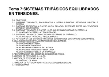 Tema 7:SISTEMAS TRIFÁSICOS EQUILIBRADOS EN TENSIONES. - OCW