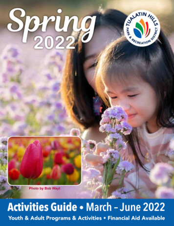 2022 - Tualatin Hills Park & Recreation District (THPRD)