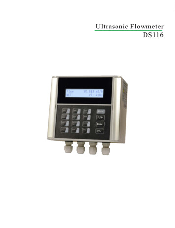 Ultrasonic Flowmeter DS116 - مبین آب تجهیز راد
