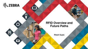RFID Overview And Future Paths - Zebra Technologies