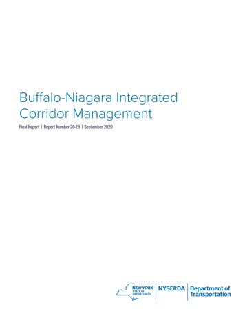 Buffalo-Niagara Integrated Corridor Management