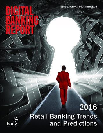 Retail Banking Trends And Predictions