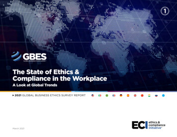 The State Of Ethics & Compliance In The Workplace