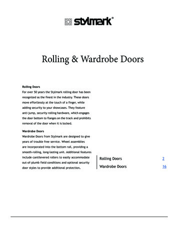 Rolling & Wardrobe Doors