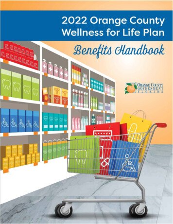 2022 Orange County Wellness For Life Plan Benefits Handbook