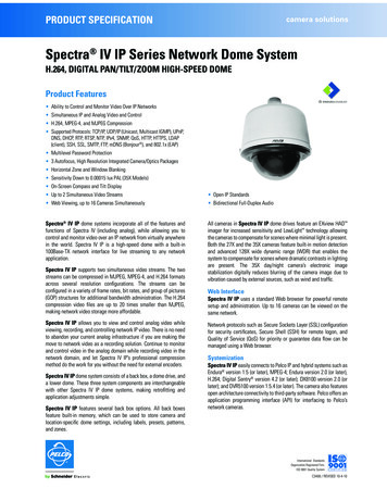 Pelco Spectra IV IP Series Network Dome Camera System