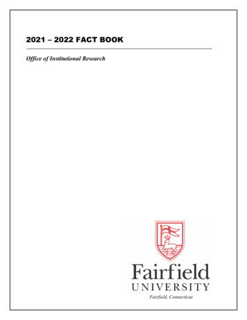 2022 Fact Book Data NH2 - Fairfield.edu