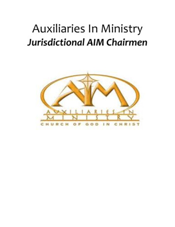 Jurisdictional-AIM-Chairmen- - Church Of God In Christ