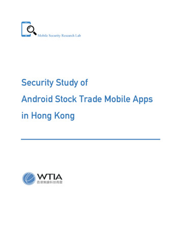 Android STMA Security Study
