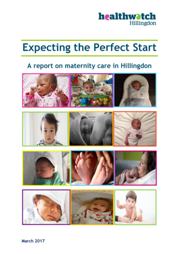 A Report On Maternity Care In Hillingdon