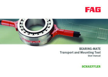 BEARING-MATE Transport And Mounting Tool - Schaeffler Group