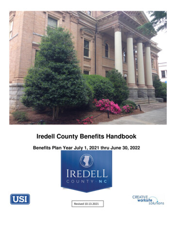 Iredell County Benefits Handbook