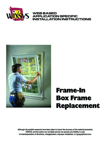 Frame-In Box Frame Replacement - Cdn.hibuwebsites 