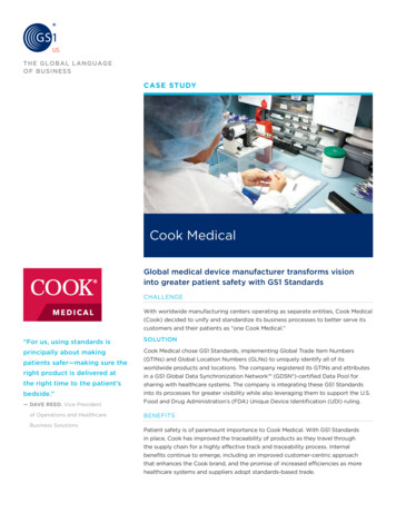 GS1 US Case Study: Cook Medical