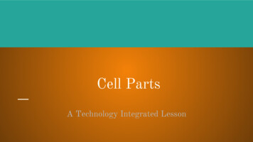 Cell Parts - LIFE SCIENCE