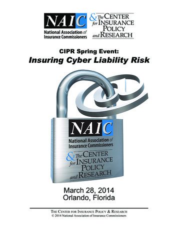 CIPR Spring Event: Insuring Cyber Liability Risk