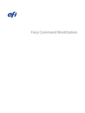 Fiery Command WorkStation - Electronics For Imaging