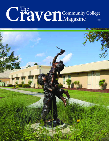 Craven Community College Magazine
