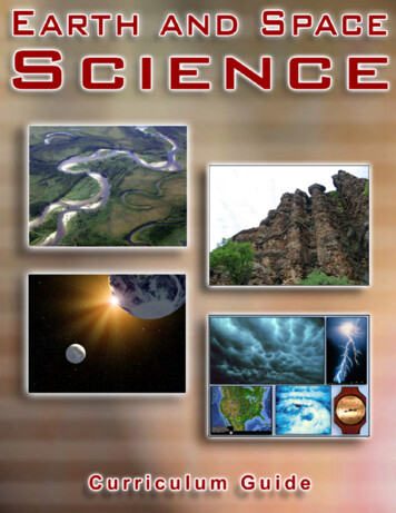 Earth And Space Science Curriculum Guide - Edmentum