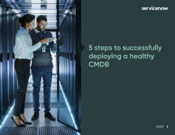 5 Steps To Successfully Deploying A Healthy CMDB - Bitpipe