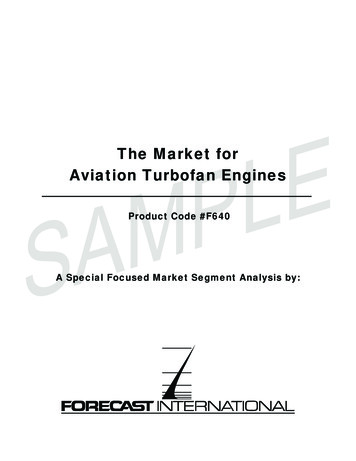 The Market For Aviation Turbofan Engines - Forecast International