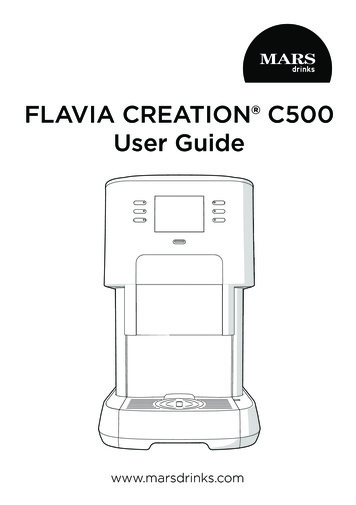 FLAVIA CREATION C500 User Guide - KSV