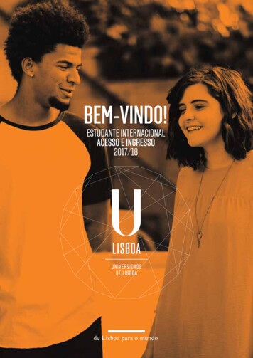 BEM-VINDO! - ULisboa