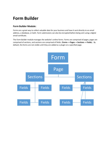 Form Builder - LRS Antilles CMS