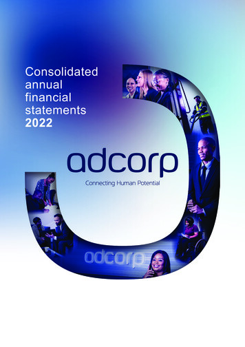 Consolidated Annual Financial Statements 2022