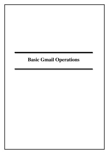Basic Gmail Operations