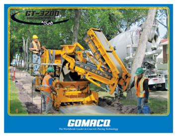 The Worldwide Leader In Concrete Paving Technology - GOMACO