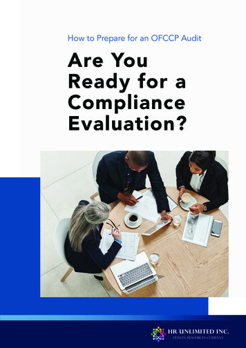 How To Prepare For An OFCCP Audit Are You Ready For A Compliance .