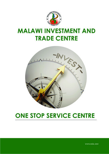 Malawi Investment And Trade Centre - Mitc