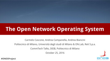 The Open Network Operating System - Polimi.it