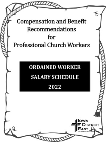 Compensation And Benefit Recommendations For Professional . - LCMS