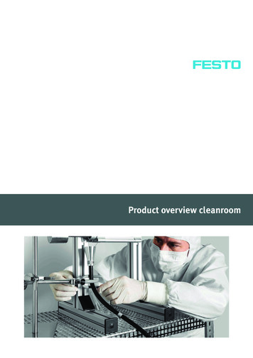 Product Overview Cleanroom - Festo