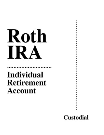 Roth IRA Application - RBFCU