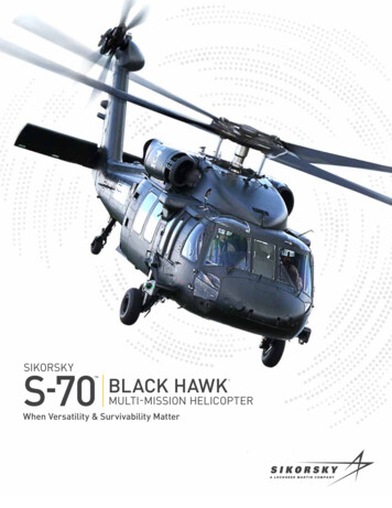 S-70 TM BLACK HAWK - Lockheed Martin