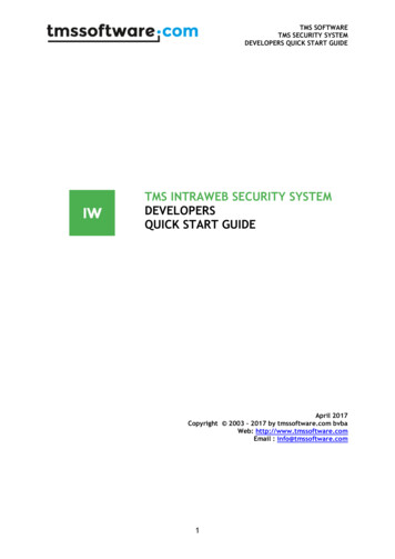TMS IntraWeb Security System