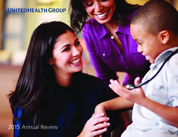 UnitedHealth Group 2015 Annual Review
