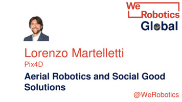 Lorenzo Martelletti - WeRobotics Blog