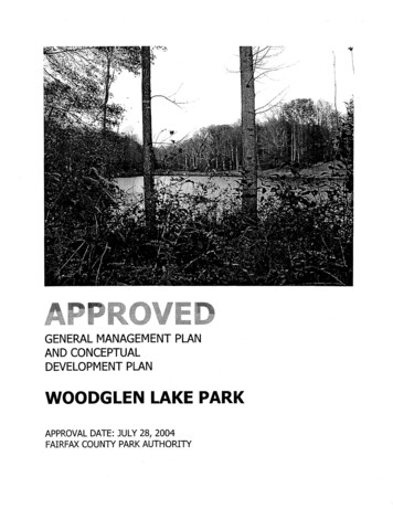 Woodglen Lake Park - Fairfax County