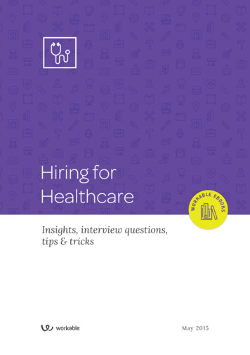Hiring For Healthcare - Workable