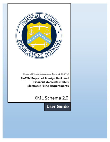 XML Schema 2 - U.S. Department Of The Treasury